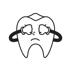 Cartoon Teeth Icon