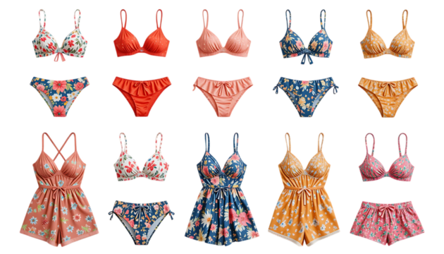 Collection of Breezy Boat Party Outfit isolated on png - Powered by Adobe