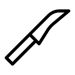 Kitchen thin icon
