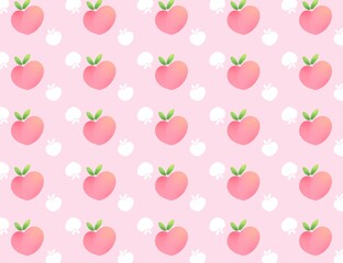 Pink peaches wallpaper 