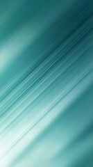 Fototapeta premium Abstract Teal Lines: An elegant and dynamic composition featuring a soft blend of teal hues, with diagonal lines creating a sense of depth and fluidity, perfect for digital art and design.