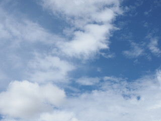 cloudy blue sky background