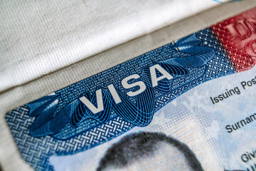 Visa USA in Foreign Passport for Tourism