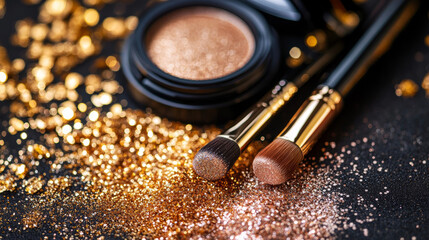 Metallic shades for a glam, attention-grabbing appearance. Gold, copper, metallic rose gold. All skin tones, but works wonderfully with tan and deep complexions.  