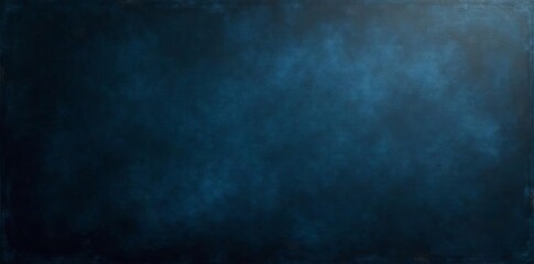 Fototapeta premium Macro shot of empty black chalkboard with dark blue hues, learning, backdrop
