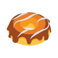 Have a look at this caramel pudding 3d style icon