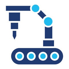 Fototapeta premium Machine Icon