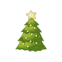 Element of home decor, scrapbooking. Christmas