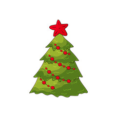 Element of home decor, scrapbooking. Christmas