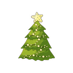 Element of home decor, scrapbooking. Christmas