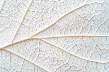 Intricate Veins of a Dried Leaf