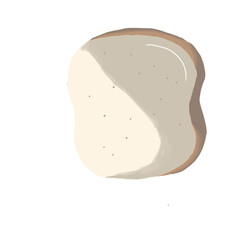 Delicious bread for breakfast 