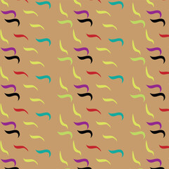 seamless background with hearts