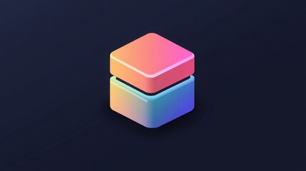 Simple vector icon for continuous convenience