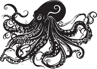 Mystical Abyss: The Enigmatic Silhouette of Cthulhu
