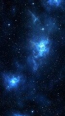 Celestial Symphony: Dive into the mesmerizing depths of the cosmos, where a vibrant celestial panorama unfolds with radiant nebulae and twinkling stars.