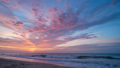 Fototapeta premium sunset on the beach