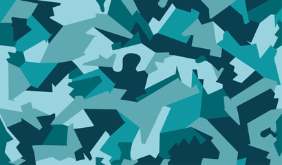 seamless camouflage pattern for hunting apparel