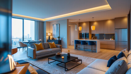 Fototapeta premium Single-Family Home, Townhouse, Condo, Apartment – Find Your Home 