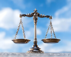 Scales of Justice, Sky Background