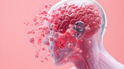 Abstract representation of brain activity with dynamic neural elements