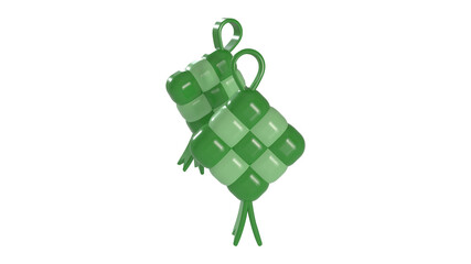 Ketupat 3d Images