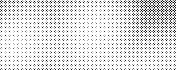 Monochrome halftone background with dots