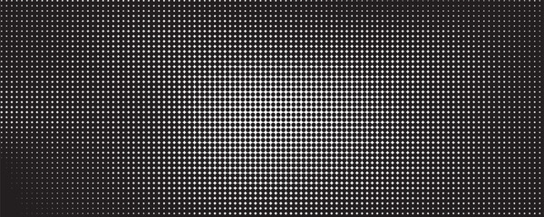 Basic halftone dots effect in black and white color. Halftone effect. Dot halftone. Black white halftone.Background with monochrome dotted texture. Polka dot pattern template. circle dot