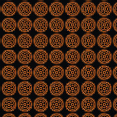 seamless pattern with circles