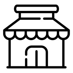 restaurant Line Icon