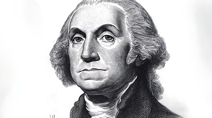 Engraving of Man in Old-fashioned Clothes, Portrait