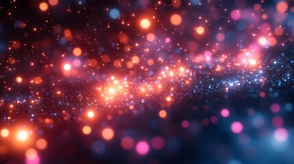 Obraz premium abstract background mesmerizing galaxy background featuring a swirling pink and purple nebula, this artwork captures an esoteric concept, blending elements of fantasy and astronomy to create an ether