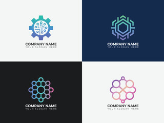 Cutting-Edge Digital Business Logos