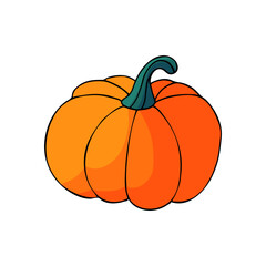 Halloween illustration in hand draw style. Element of your design