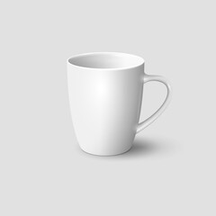 White Tea cup mockup, coffee mug mockup template