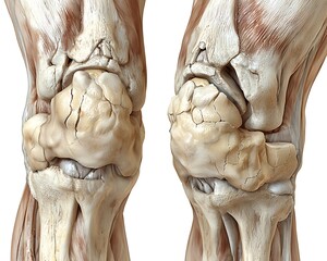 Degenerative Knee Joint Anatomy