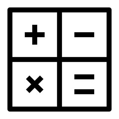 shipping and delivery thin icon