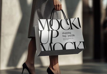 Elegant Shopping Bag Mockup