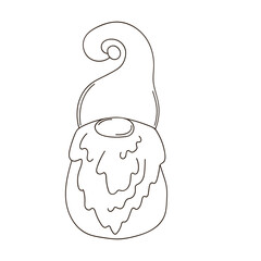 Element of home decor, scrapbooking. Christmas