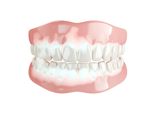 Obraz premium beautiful white teeth