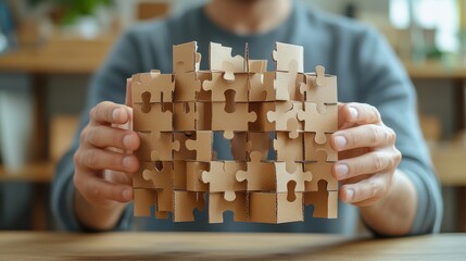 Boost cognitive abilities and enhance memory through a unique cardboard puzzle challenge. Engage your brain and strengthen your focus with our engaging and visually captivating memory enhancement