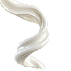 Realistic milk splashes or wave with drops and splatter isolated Milk splash and pouring on PNG transparent background	