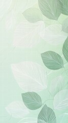 Gentle Leaves: A soothing image of delicate leaves in shades of green, creating a sense of calm and natural elegance.