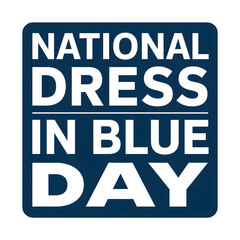 National Dress In Blue Day