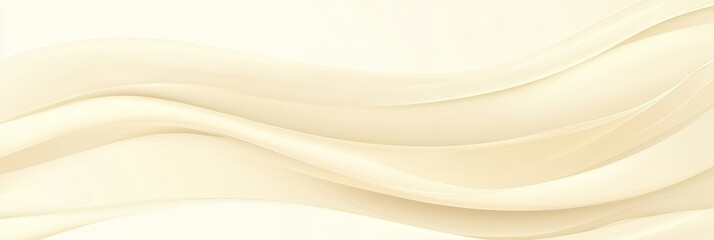 Obraz premium Abstract, Creamy White Wave Texture, Elegant Minimalist Background With Monochromatic Colors.