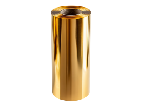 roll of golden film