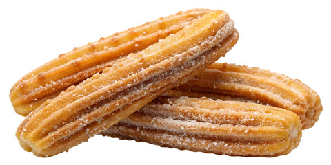 cookies on a white background