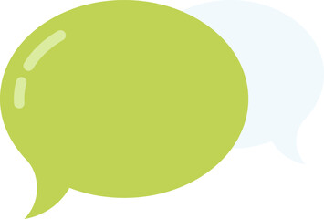 customer engagement flat web icon concept