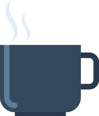 coffee house flat web icon concept