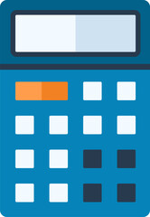 accounting flat web icon concept